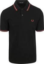 Fred Perry M3600 Polo Zwart Y67 maat Maat 52/54 (L) Heren, Kleding | Heren, Polo's, Maat 52/54 (L), Verzenden, Zwart, Nieuw