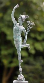 sculptuur, mercury - 43 cm - Brons, Marmer