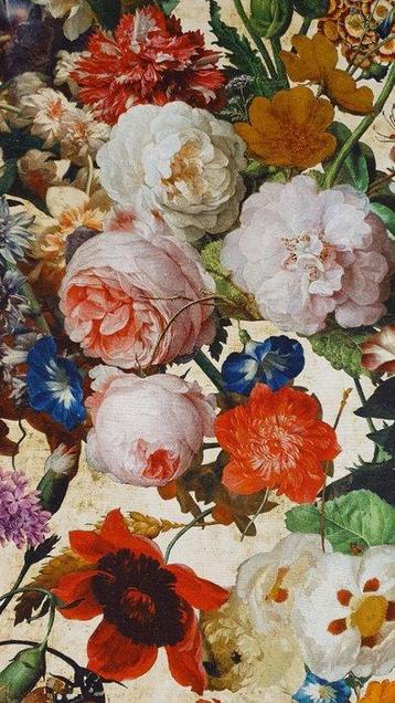 Tissu floral exclusif -300x280cm- Design artistique floral -