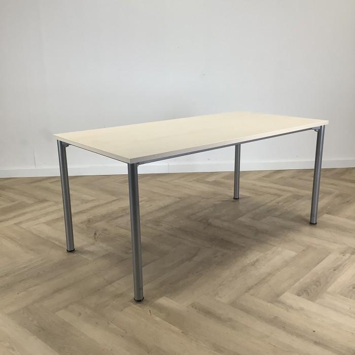 Eromes kantinetafel, 160x80 cm,  ahorn - grijs, Zakelijke goederen, Kantoor en Winkelinrichting | Kantoormeubilair en Inrichting