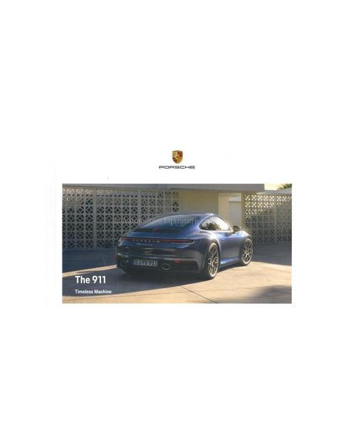 2021 PORSCHE 911 CARRERA | 911 TARGA HARDCOVER BROCHURE EN.., Livres, Autos | Brochures & Magazines, Enlèvement ou Envoi