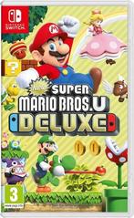 New Super Mario Bros U Deluxe (Switch Games), Games en Spelcomputers, Ophalen of Verzenden, Zo goed als nieuw