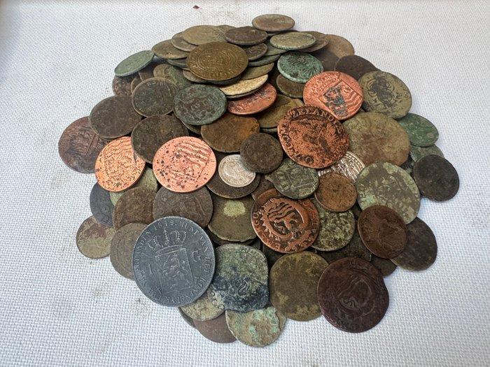 Nederland, Middelburg Duit 1600 (Zonder minimumprijs), Postzegels en Munten, Munten | Nederland