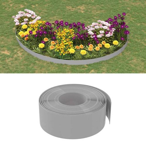 vidaXL Tuinranden 3 st 10 m 20 cm polyetheen grijs, Jardin & Terrasse, Traverses & Bordures, Envoi