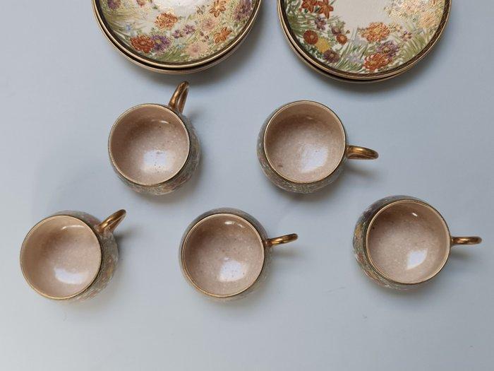 Theeservies (10) - Satsuma, Antiek en Kunst, Antiek | Overige Antiek