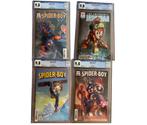 4x Modern Variant Covers Graded by CGC - 3x Spider-Boy & 1x, Boeken, Nieuw
