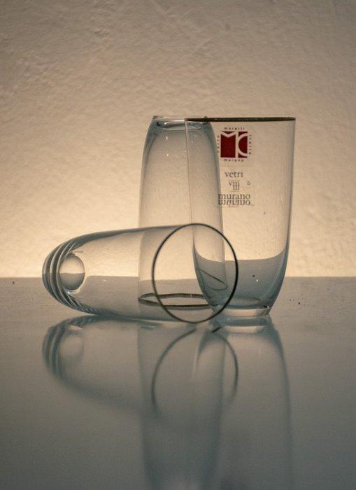 Carlo Moretti - madebyamaninVenice - Verre à whisky (6) -, Antiek en Kunst, Antiek | Glaswerk en Kristal