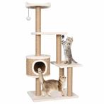 vidaXL Kattenmeubel met krabpalen 123 cm zeegras, Verzenden, Nieuw