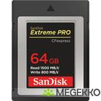 SanDisk Extreme PRO 64GB CFexpress Geheugenkaart, Verzenden, Nieuw