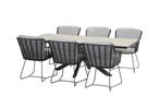 4 Seasons Outdoor Fabrice tuinset antraciet met Minerva, Tuin en Terras, Nieuw