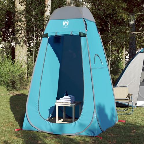 vidaXL Tente dintimité bleu escamotable imperméable, Caravanes & Camping, Tentes, Neuf, Envoi