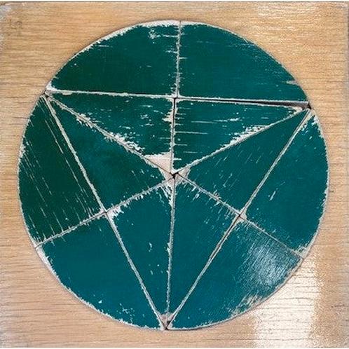Puzzel cirkel groen 12 stukjes (zie omschrijving), Boeken, Schoolboeken, Verzenden