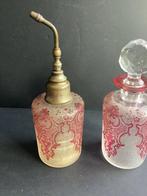 Val Saint Lambert - Léon Ledru - Flacon de parfum - Cristal