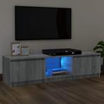vidaXL Meuble TV avec lumières LED Sonoma gris, Neuf, Verzenden
