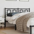 vidaXL Tête de lit métal noir 140 cm, Maison & Meubles, Chambre à coucher | Lits, Neuf, Verzenden