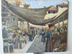 Gino Tommasi (1880-1942) - Mercato, Antiek en Kunst, Kunst | Schilderijen | Klassiek