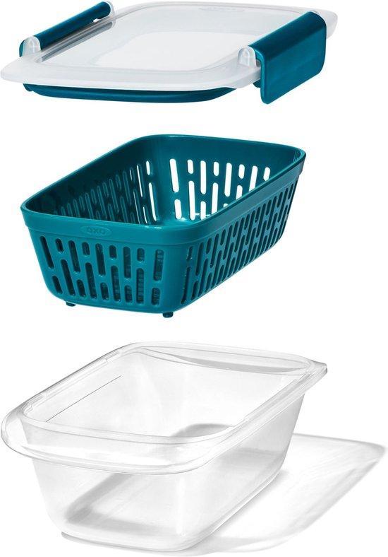 2dekans | OXO Lunchbox Prep & Go Vergiet, Diversen, Schoolbenodigdheden, Ophalen of Verzenden