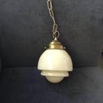 Lamp (1) - Art Deco - Glas, Koper