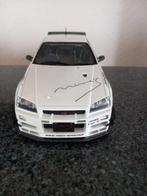 Otto Mobile 1:18 - Modelauto - Nissan skyline GTR (bnr34), Hobby en Vrije tijd, Nieuw