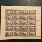 Duitse Rijk 1915 - 3 Mark Kriegsdruck in volledig vel -