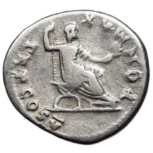 Romeinse Rijk. Vespasian (69-79 n.Chr.). Denarius 69-79 AD, Postzegels en Munten, Munten | Europa | Niet-Euromunten