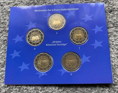 Allemagne. 2 Euro 2007/2009 Treaty of Rome + 10 years, Postzegels en Munten, Munten | Europa | Euromunten