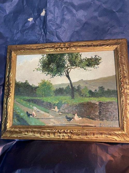 Lorenzoi Delleani (1840-1908), Navolger van - Paesaggio di, Antiek en Kunst, Kunst | Schilderijen | Klassiek