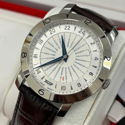 Tissot - Herritage Navigator Automatico 160° Anniversary -, Handtassen en Accessoires, Horloges | Heren