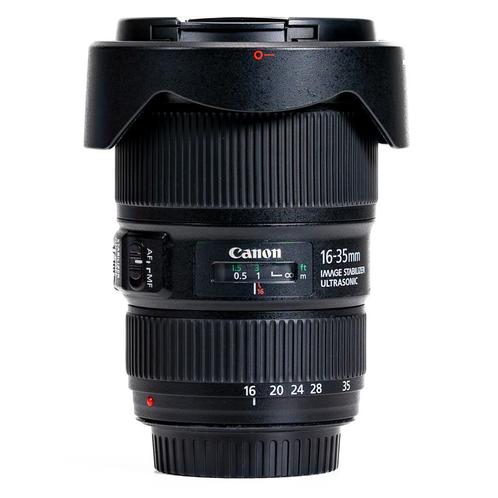 Canon EF 16-35mm f/4L IS USM met garantie, TV, Hi-fi & Vidéo, Photo | Lentilles & Objectifs, Envoi
