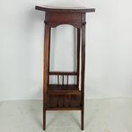 Plantentafel - Eik - bijzettafel - Piëdestal, Antiek en Kunst