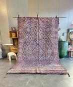 Grote Vintage Marokkaanse Boujad Tapijt – 200 x 350 cm –, Huis en Inrichting, Nieuw