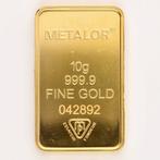 10 gram - Goud .999 - Metalor, Postzegels en Munten