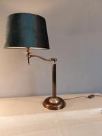 Bureaulamp - Bankierslamp - Hefboom - Messing, Metaal -