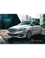 2014 MERCEDES BENZ B-KLASSE BROCHURE DUITS, Boeken, Ophalen of Verzenden, Nieuw
