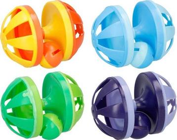 Tweedekans | Pet Toys Kattenspeelgoed - Bal in 2 Delen -, Ophalen of Verzenden