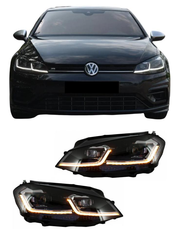 Koplamp | Volkswagen | Golf 2012-2017 | VII | Golf 7.5 Look, Auto-onderdelen, Verlichting, Nieuw, Volkswagen, Verzenden