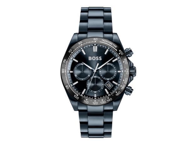 Veiling - BOSS (Hugo Boss) | Strike Chronograaf Blue IP, Handtassen en Accessoires, Horloges | Heren