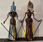 2 wayang golek poppen - Indonesië  (Zonder Minimumprijs), Antiek en Kunst