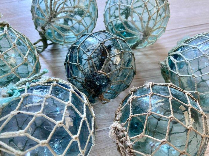 Objets maritimes (7) - Flotteurs de pêche avec filets en, Antiquités & Art, Curiosités & Brocante