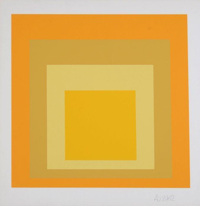 Josef Albers (1888-1976) - Homage To the Square (A), Antiek en Kunst, Antiek | Overige Antiek