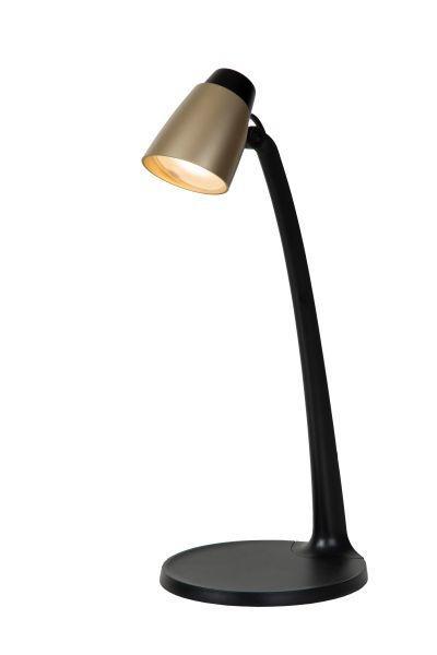Lucide LUDO - Bureau of nachtkastlamp  4,5W 3000K Mat Goud /, Maison & Meubles, Lampes | Lampes de table, Envoi