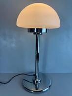 Lampe de table - Métal, Verre - Lampe de table Mushroom, Antiek en Kunst