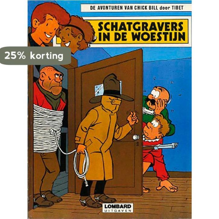 Schatgravers in de woestijn / De avonturen van Chick Bill /, Boeken, Overige Boeken, Gelezen, Verzenden