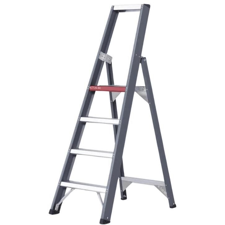 Altrex enkele trapladder Falco 4 treden, Doe-het-zelf en Bouw, Ladders en Trappen, Trap, Nieuw, Minder dan 2 meter, Ophalen of Verzenden