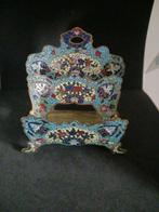 Petit classeur de courrier en émaux cloisonnés époque