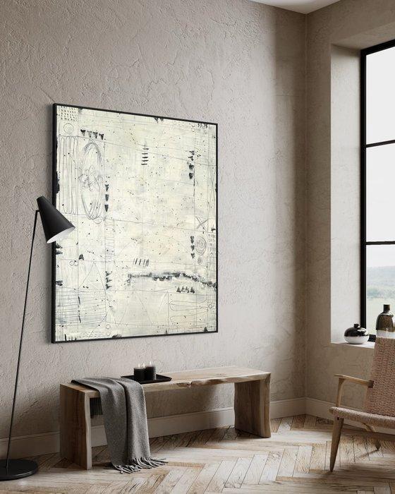 MiLo - Fractured Offset - XXL, Antiek en Kunst, Kunst | Schilderijen | Modern