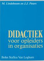 Didactiek voor opleiders in organisaties 9789060019948, Verzenden, Gelezen, M. Lindeboom
