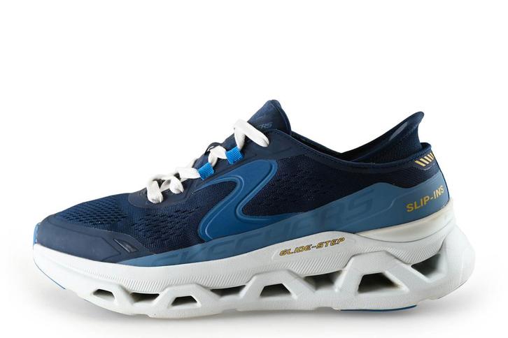 Skechers Instappers in maat 42 Blauw | 5% korting, Kleding | Heren, Schoenen, Blauw, Gedragen, Overige typen, Verzenden