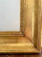 Lijst - Hout - Oud kader, goudkleurig hout