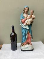 Statue, Maria met Jezus - 52.5 cm - Plâtre, Antiek en Kunst